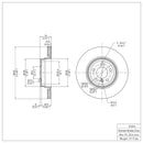 DFC GeoSPEC Coated Rotors - Plain