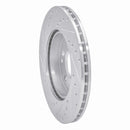 R1 86-89 Mercedes-Benz 560SL Front & Rear Drilled & Slotted Silver Brake Rotor Set