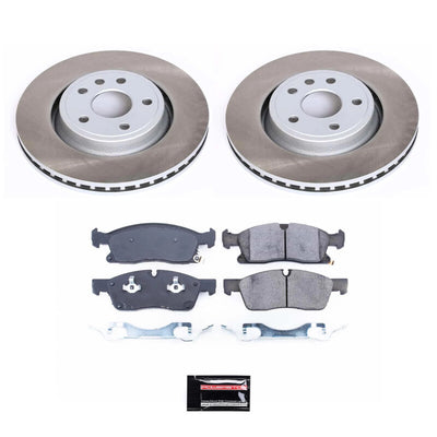 Power Stop 21-23 Dodge Durango Front and Rear Semi-Coated Rotor Kit