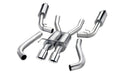 Corsa 1986-1991 Chevrolet Corvette C4 5.7L V8 L98 Black Sport Cat-Back Exhaust