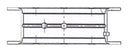 ACL 1997+ Chevy V8 4.8/5.3/5.7/6.0 Gen 3 .10mm Oversized Main Bearing Set