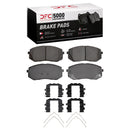 DFC 15-23 Hyundai Kona Electric Front Geospec Rotors with 5000 Advanced Brake Pads w/Hardware