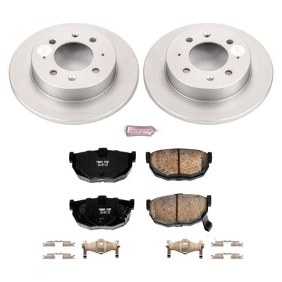 Power Stop 04-09 Kia Spectra Front & Rear Z17 Evolution Geomet Coated Brake Kit