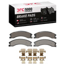 DFC 12-24 Nissan NV2500 Rear 5000 Advanced Ceramic Brake Pads and Hardware Kit