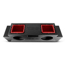 DS18 2007-23 Jeep JKU/JLU Subwoofer Enclosure 2x 12in Down Fire LED Lights (w/out Amplified System)