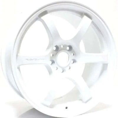 Gram Lights 57DR 18x9.5 +22 5x114.3 Ceramic Pearl Wheel