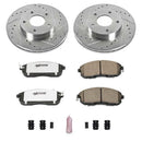 Power Stop 2001 Nissan Maxima Front & Rear Z26 Street Warrior Brake Kit