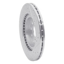 R1 92-95 Toyota MR2 Rear Drilled & Slotted Silver Brake Rotor Set