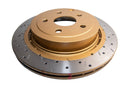 DBA 09 Pontiac G8 V8 6.0L Rear Drilled & Slotted 4000 Series Rotor