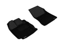 3D MAXpider 2013-2015 Toyota Venza Kagu 1st & 2nd Row Floormats - Black