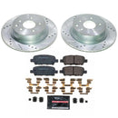 Power Stop 08-09 Infiniti EX35 Front and Rear Z23 Evolution Brake Kit