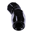 Russell 12AN ProClassic 30 Degree Hose End - Black