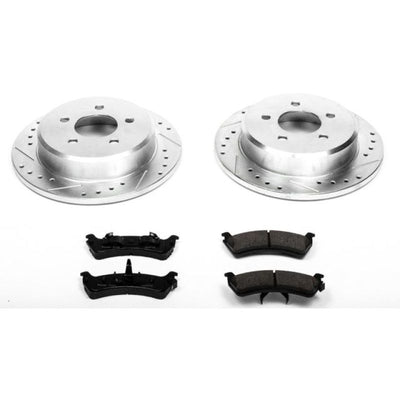 Power Stop 01-02 Ford Explorer Sport Front & Rear Z23 Evolution Sport Brake Kit