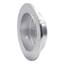R1 04-06 Kia AMANTI Rear Right Drilled & Slotted Silver Brake Rotor
