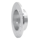 R1 00-04 Toyota Avalon Rear Right Drilled & Slotted Silver Brake Rotor