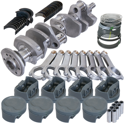 Eagle Chevy 350 3.750in Crank 5.700in H-Beam -16cc Inv Dome 4.030in Pistons Rotating Assembly