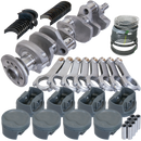 Eagle Chevy 350 3.750in Crank 5.700in H-Beam -16cc Inv Dome 4.030in Pistons Rotating Assembly