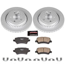 Power Stop 10-15 Volvo XC60 Front & Rear Z23 Evolution Sport Coated Brake Kit