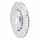 R1 06-10 Fiat Punto (Mexico) Front Right Drilled & Slotted Silver Brake Rotor