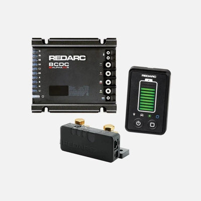 REDARC 4x4 Essentials Kit w/BCDC Alpha50 R System/RedVision Essentials Display/Smart Battery Manager