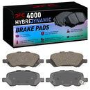 DFC 09-15 Toyota Venza Rear 4000 Hybridynamic Brake Pads