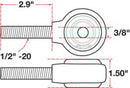 SPC Performance xAxis Rod End Ball Joint