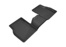 3D MAXpider 2017-2020 Jeep Compass Kagu 1st & 2nd Row Floormats - Black