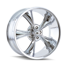 Ridler 695 18x8 / 5x114.3 BP / 0mm Offset / 83.82mm Hub Chrome Wheel