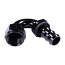 Russell 12AN Twist-Lok 150 Degree Hose End - Black