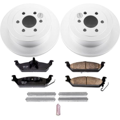 Power Stop 03-04 Dodge Dakota Front & Rear Z17 Evolution Geomet Coated Brake Kit