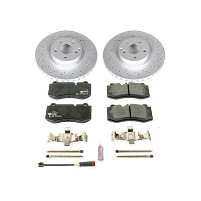 Power Stop 10-13 Mercedes-Benz S400 Front & Rear Euro-Stop Brake Kit