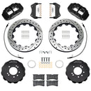 Wilwood 99-02 Nissan Skyline Superlite 6R Front BBK w/ 12.88in D/S Rotors & Flexlines - Black