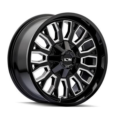 ION Type 152 20x9 / 5x127 BP / 0mm Offset / 87.1mm Hub Black/Milled Wheel