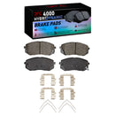 DFC 16-20 Hyundai Sonata Brake Kit w/ Drilled/Slotted Rotors and 4000 HybriDynamic Pads