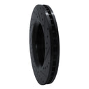 R1 11-22 Dodge Durango Front Drilled & Slotted Black Brake Rotor Set