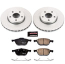 Power Stop 12-18 Ford Focus Front & Rear Z17 Evolution Geomet Coated Brake Kit