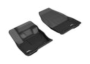 3D MAXpider 2016-2020 Lincoln Nautilus/Mkx Kagu 1st & 2nd Row Floormats - Black