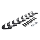 Go Rhino 14-18 GMC Sierra 1500 CC 4DR RB10 Slim Running Boards Kit (Incl. Brackets) - Tex. Blk