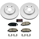 Power Stop 13-17 Honda Accord Front & Rear Z17 Evolution Geomet Coated Brake Kit