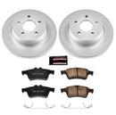 Power Stop 12-18 Ford Focus Front & Rear Z17 Evolution Geomet Coated Brake Kit