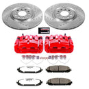 Power Stop 14-16 Jeep Cherokee Front Z36 Truck & Tow Kit w/Cals