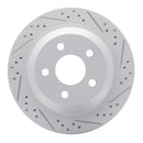 R1 98-02 Chevrolet Camaro Rear Right Drilled & Slotted Geo-Carbon Rotor