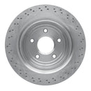 DFC 06-13 Cadillac XLR Rear Drilled Brake Rotor