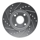 R1 94-02 Mazda Miata Front & Rear Drilled & Slotted Silver Brake Rotor Set