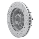 R1 71-95 Chevrolet C30 Pickup Front Left Drilled & Slotted Geo-Carbon Rotor