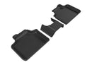 3D MAXpider 2017-2019 Mini Countryman Kagu 1st & 2nd Row Floormats - Black