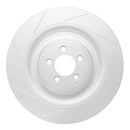 DFC 08-09 Jaguar XKR Right Front GeoSPEC Coated Rotor - Slotted