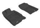 3D MAXpider 2010-2014 Honda Insight Kagu 1st & 2nd Row Floormats - Black