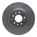 R1 04-11 Mazda RX-8 Front & Rear Drilled & Slotted Silver Brake Rotor Set