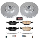 Power Stop 04-05 Mercedes-Benz E500 Front & Rear Z23 Evolution Sport Coated Brake Kit